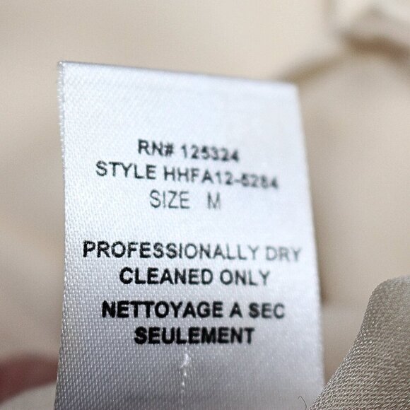 Haute Hippie - High Quality Silk Blouse w/ Front Patch Pockets, Ivory, Med -$275 - Picture 7 of 9